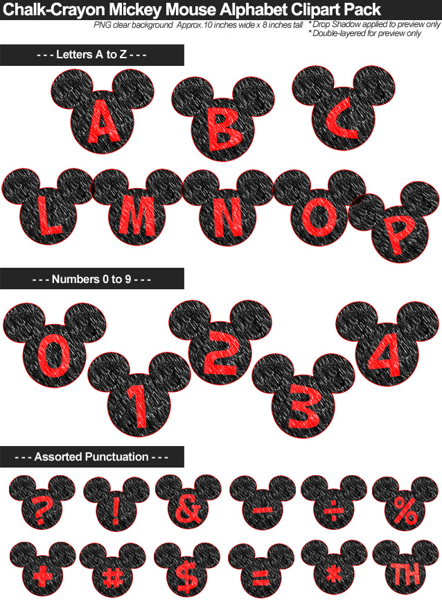chalk-crayon-mickey-mouse-alphabet-letters-clipart-pack