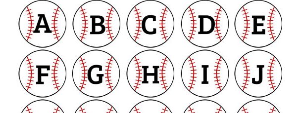 baseball-alphabet-clipart-collection