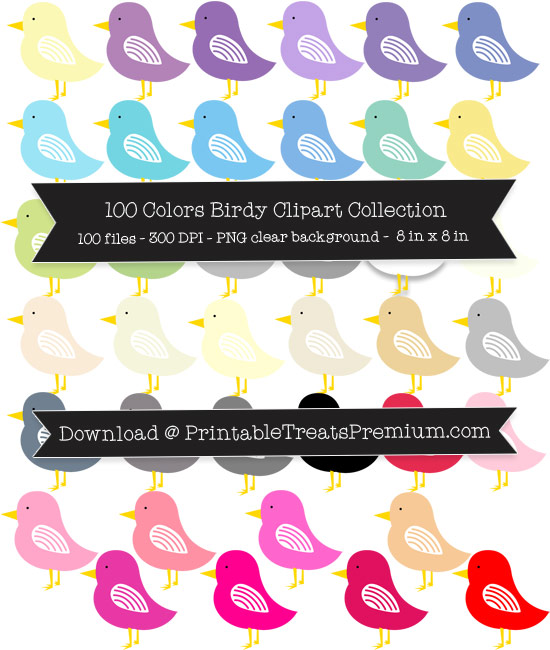 Birdy Clipart Pack