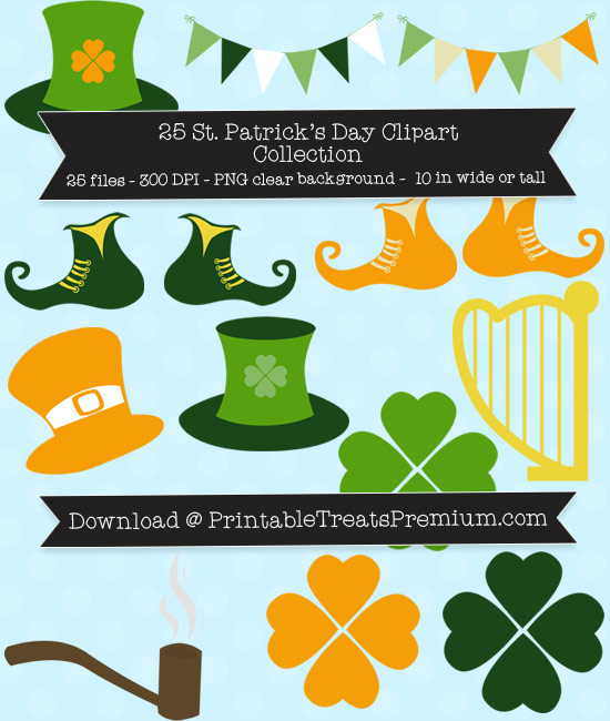 25 St. Patrick's Day Clipart Collection