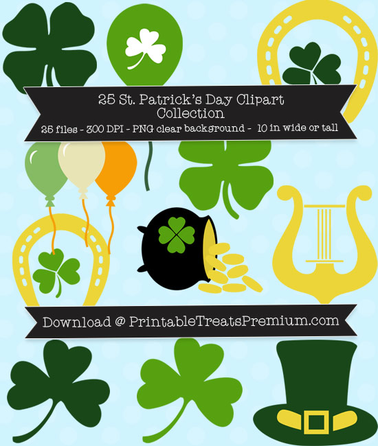 St. Patrick's Day Clipart Pack