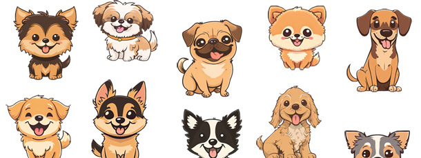 Paw Prints Clipart Pack