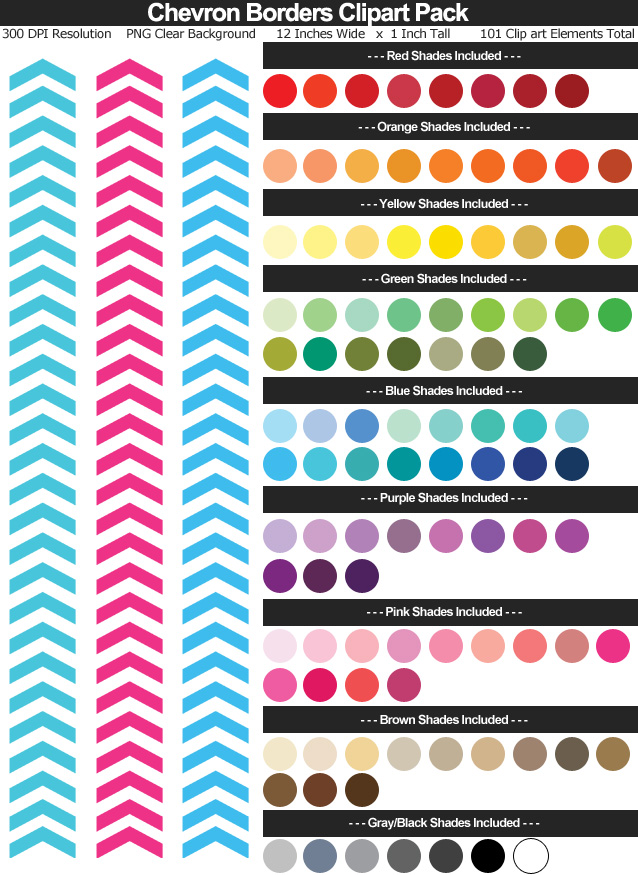 chevron clipart border