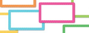 Chevron Labels Clipart Pack